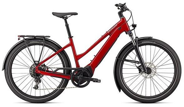 Specialized Turbo Vado 5.0 Step-Through Red Tint / Silver Reflective L