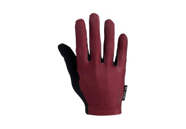 Specialized Women's Body Geometry Grail Long Finger Gloves L Garnet Red
