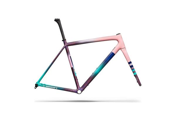 Specialized S-Works Crux Frameset - FACT 12r Carbon Desert Rose/Quartz/Purple Haze/Majesty Blue/Lagoon Blue/Metallic White 49
