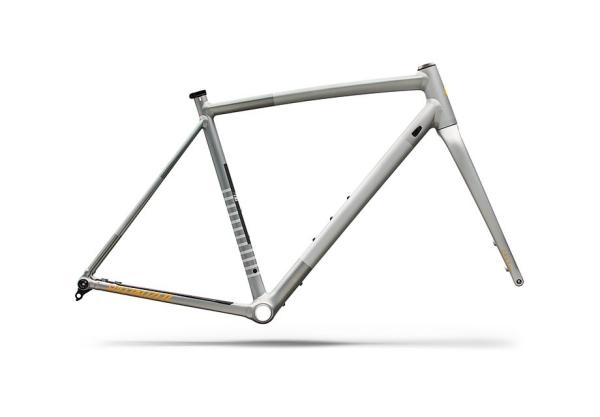 Specialized Crux DSW Frameset - D'Aluisio Smartweld Alloy Shadow Silver/California Sunshine 52
