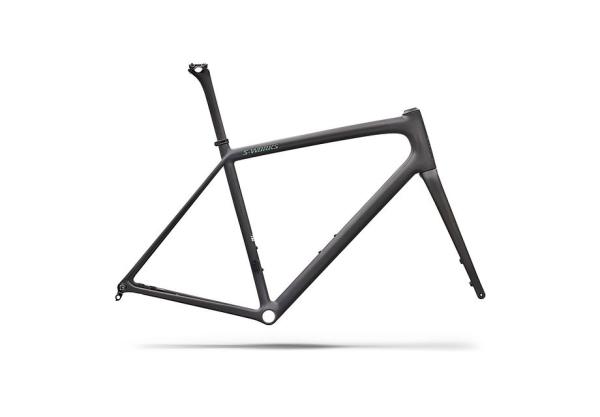 Specialized S-Works Aethos 2 Frameset - FACT 12r Carbon RTP RAW CARBON / PREMIUM FJORD METALLIC 52