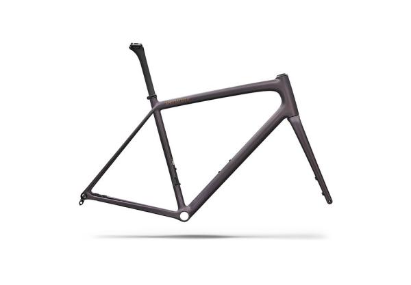 Specialized Aethos 2 Frameset - FACT 10r Carbon SATIN NEBULA METALLIC / BURNT GOLD METALLIC 52
