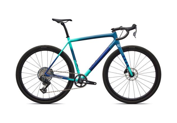 Specialized Crux Expert - SRAM Rival XPLR AXS Grey Blue/Lagoon Blue/Dune White/Majesty Blue 61