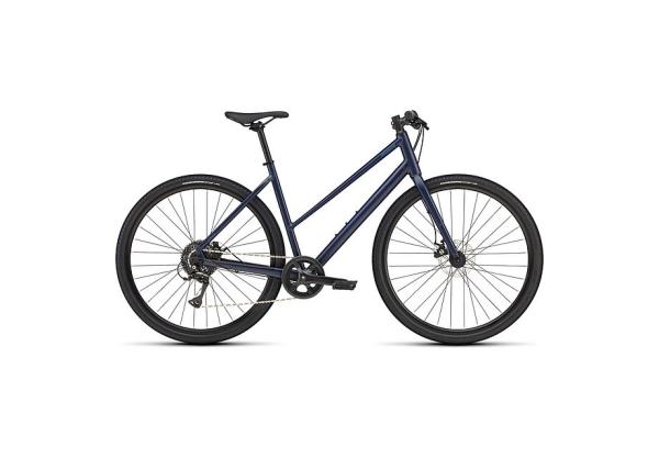 Specialized Sirrus X 1.0 Step-Through S Satin Deep Marine / Grey Blue Reflective