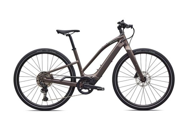 Specialized Turbo Vado SL 2 4.0 Step-Through SATIN GUN METAL / AGAVE GREY FROST REFLECTIVE M