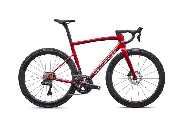 Specialized Tarmac SL8 Pro - Shimano Ultegra Di2 GLOSS RED SKY / CHROME 49