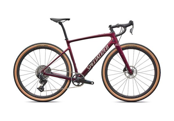 Specialized Diverge 4 Pro - SRAM Force XPLR Bordeaux Metallic/Pearl/Dolomite 49