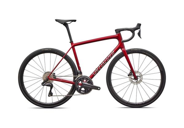 Specialized Aethos 2 Pro - Shimano Ultegra Di2 GLOSS RED SKY / CHROME 58