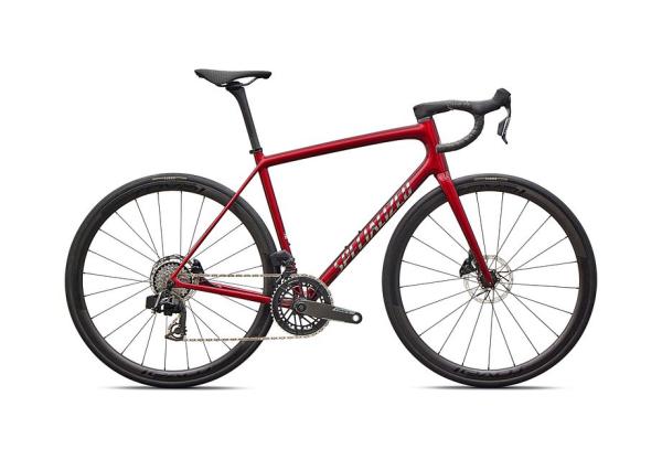 Specialized Aethos 2 Pro - SRAM Force AXS GLOSS RED SKY / CHROME 49