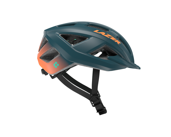 LAZER Unisex Sport Cerro KinetiCore Helm matte blue orange M