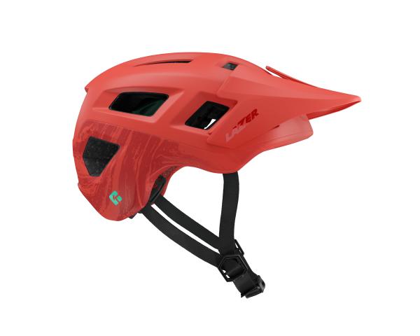 LAZER Unisex MTB Coyote KinetiCore Helm matte tangerine M